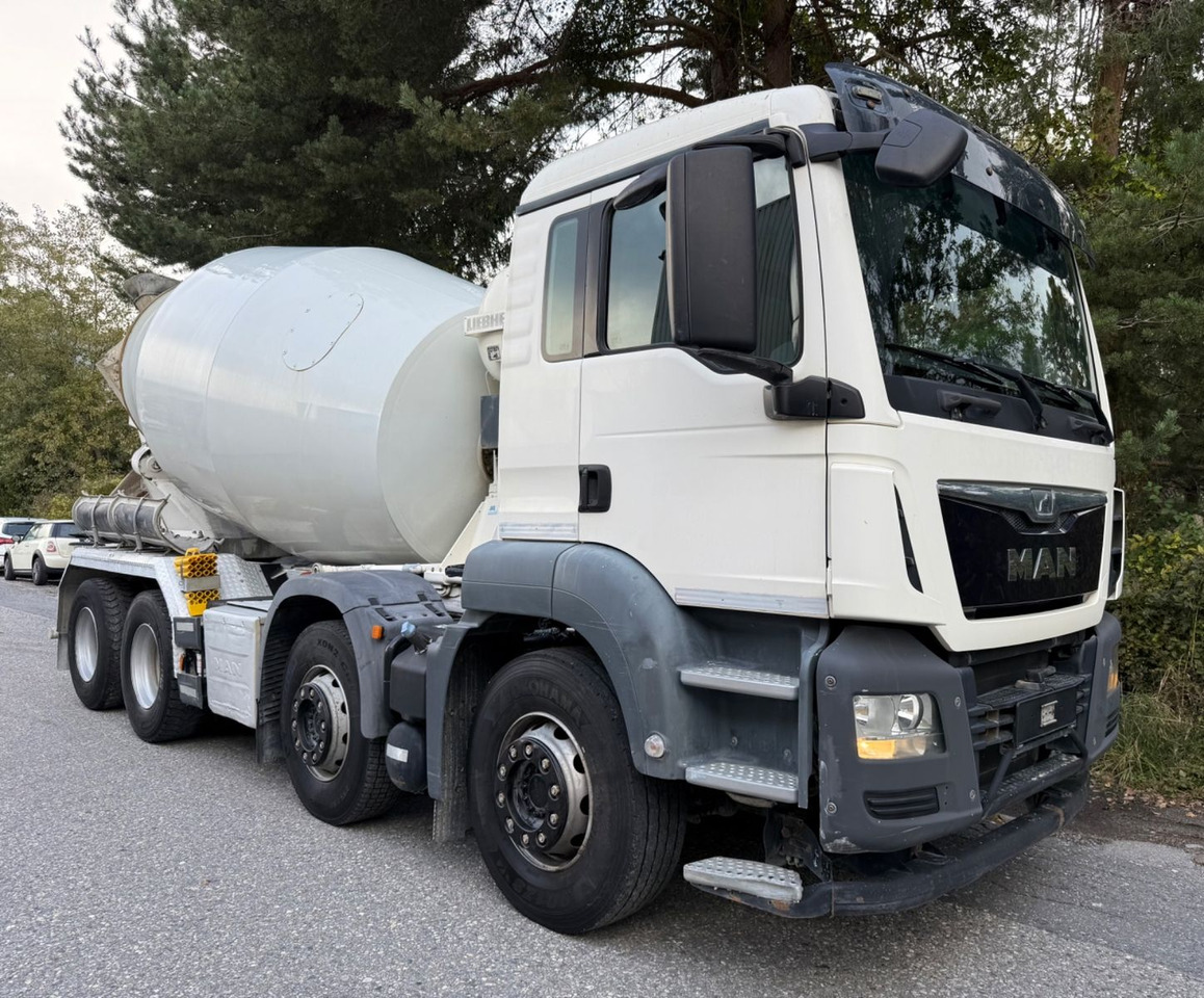 MAN TGS 32.440 8x4, Euro 6, Liebherr 9m3 - משאית מערבלת בטון: תמונה 2 MAN TGS 32.440 8x4, Euro 6, Liebherr 9m3 - משאית מערבלת בטון: תמונה 2