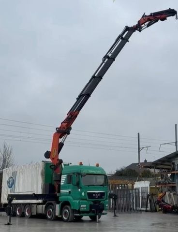 MAN TGS 35.480 10x6,E5,Palfinger PK92002+JIB+winch - משאית מנוף, משאית וילונות צד: תמונה 5 MAN TGS 35.480 10x6,E5,Palfinger PK92002+JIB+winch - משאית מנוף, משאית וילונות צד: תמונה 5