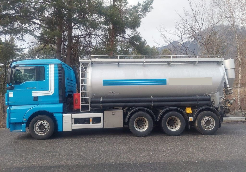MAN TGX 35.440 8x4, E5, Silo 24m³, Kipper+Kompressor - משאית מכל: תמונה 2 MAN TGX 35.440 8x4, E5, Silo 24m³, Kipper+Kompressor - משאית מכל: תמונה 2