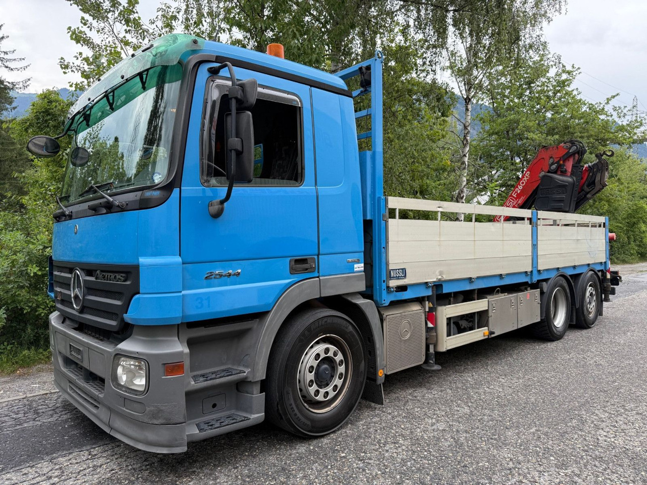 Mercedes-Benz Actros 2544 6x2, E5, EPS, Fassi F260XP, Retarder - משאית מנוף: תמונה 5 Mercedes-Benz Actros 2544 6x2, E5, EPS, Fassi F260XP, Retarder - משאית מנוף: תמונה 5
