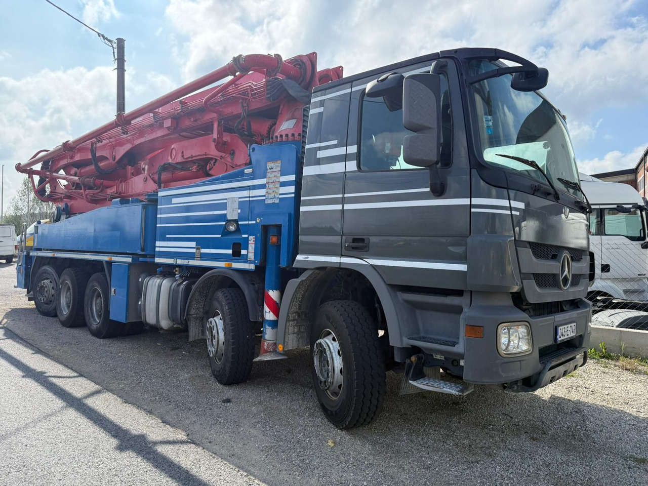 Mercedes-Benz Actros 4448 10x4, E5, MP-3, Putzmeister M46-5 - משאית משאבת בטון: תמונה 1 Mercedes-Benz Actros 4448 10x4, E5, MP-3, Putzmeister M46-5 - משאית משאבת בטון: תמונה 1