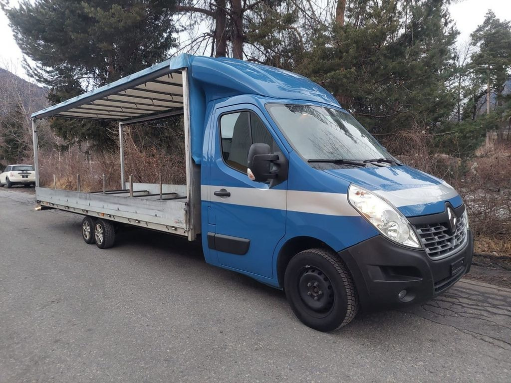 Renault Master T35 dCi170, 6.20m lang, 3X - כלי רכב מסחרי עם וילונות צד: תמונה 1 Renault Master T35 dCi170, 6.20m lang, 3X - כלי רכב מסחרי עם וילונות צד: תמונה 1