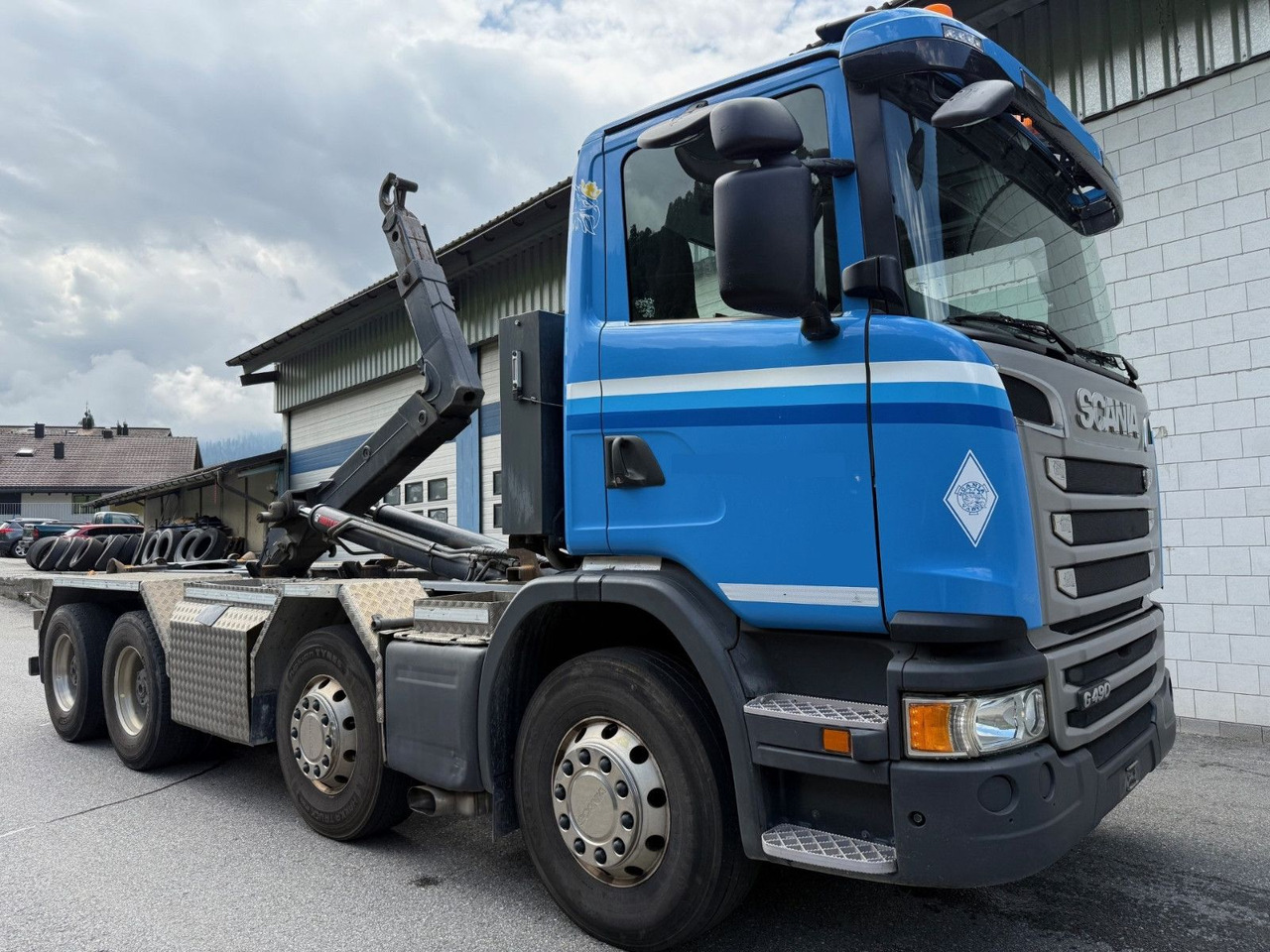 Scania G490 CB 8x4, E6, Retarder, Hiab Multilift 21ton - משאית הרמת וו: תמונה 2 Scania G490 CB 8x4, E6, Retarder, Hiab Multilift 21ton - משאית הרמת וו: תמונה 2