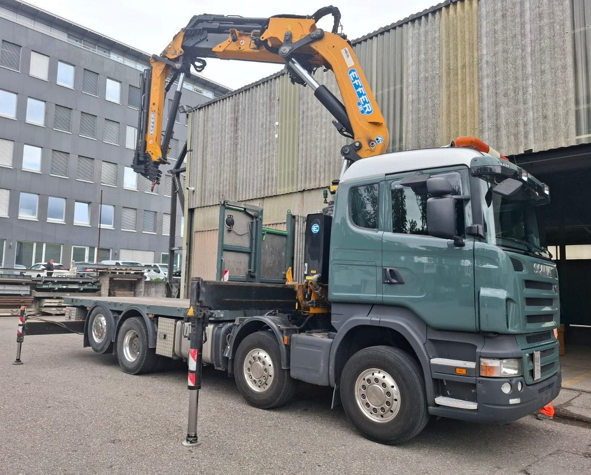 Scania R500 V8 8x2, E5, Effer 585 + Flyjib - משאית מנוף: תמונה 3 Scania R500 V8 8x2, E5, Effer 585 + Flyjib - משאית מנוף: תמונה 3