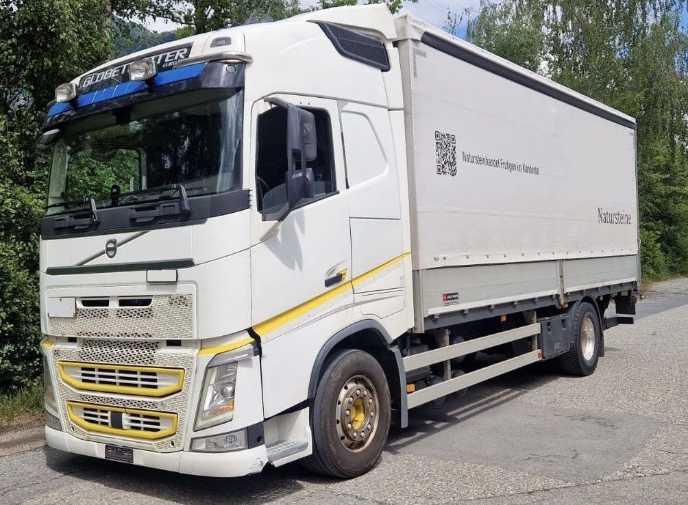 Volvo FH460 4x2R, E6, Ladebordwand - משאית וילונות צד: תמונה 1 Volvo FH460 4x2R, E6, Ladebordwand - משאית וילונות צד: תמונה 1