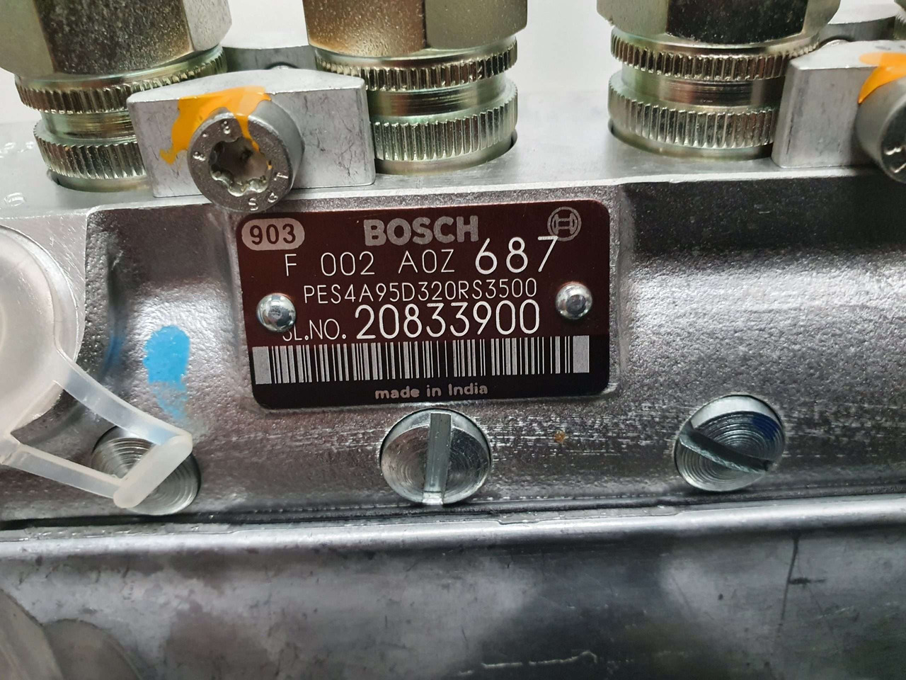 JCB 2DX Injection pump 333/y3578 Bosch - מנוע וחלקים עבור מכונת בנייה: תמונה 4 JCB 2DX Injection pump 333/y3578 Bosch - מנוע וחלקים עבור מכונת בנייה: תמונה 4
