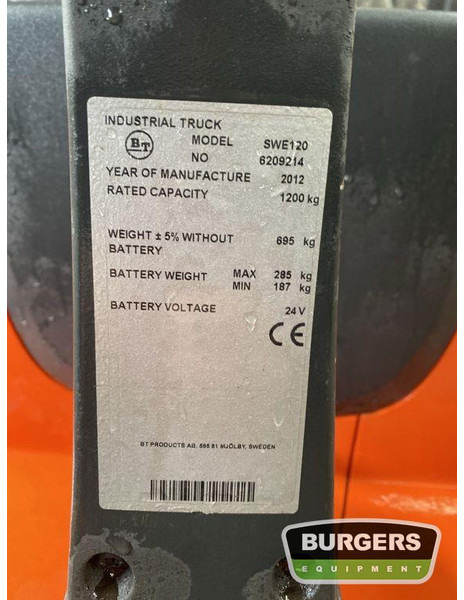 BT SWE120 - מערים: תמונה 5 BT SWE120 - מערים: תמונה 5