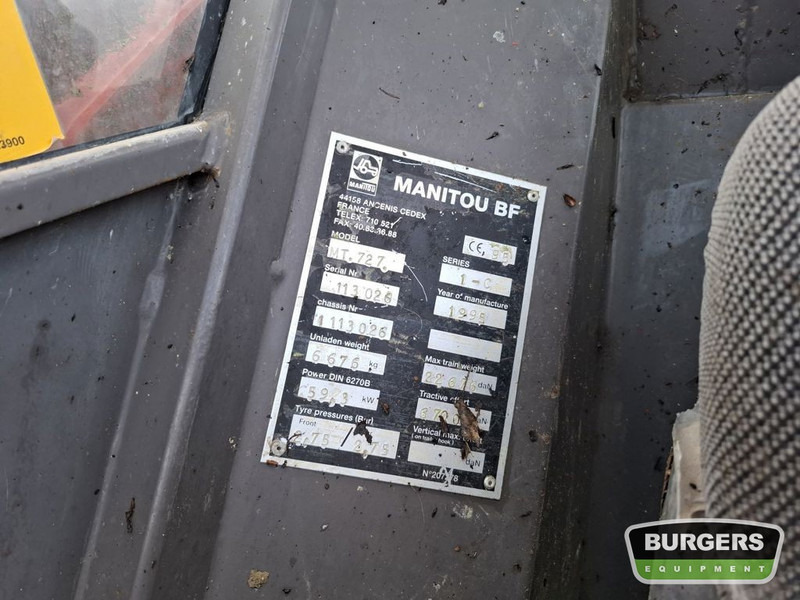 מפעיל טלסקופי Manitou MT 727: תמונה 13