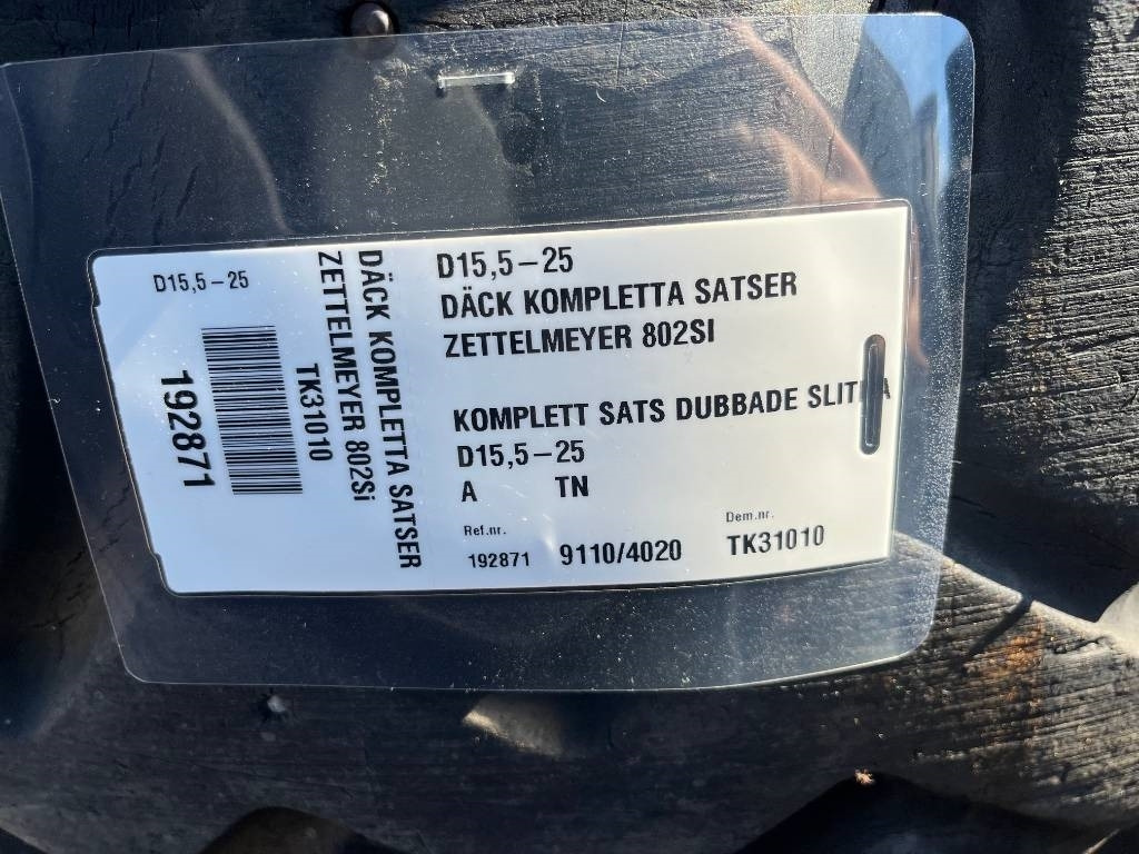Goodyear 15,5-R25 till Zettelmeyer 802 - צמיג עבור מכונת בנייה: תמונה 3 Goodyear 15,5-R25 till Zettelmeyer 802 - צמיג עבור מכונת בנייה: תמונה 3