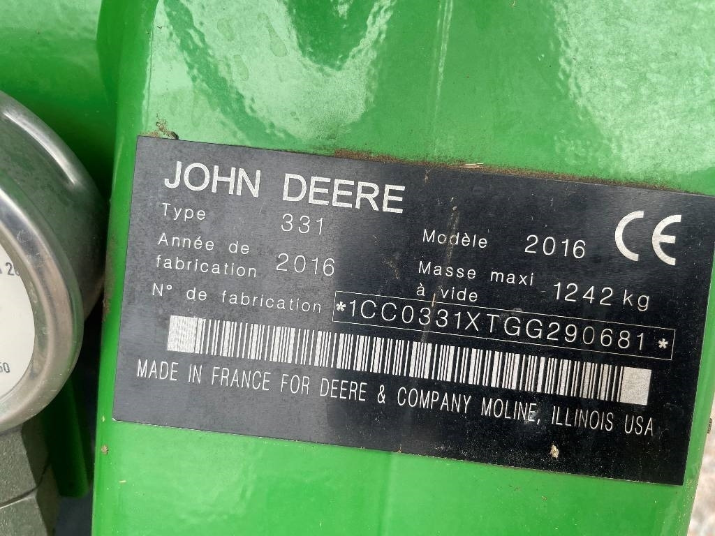 John Deere 331 Dismantled: only spare parts - מכסחה: תמונה 3 John Deere 331 Dismantled: only spare parts - מכסחה: תמונה 3