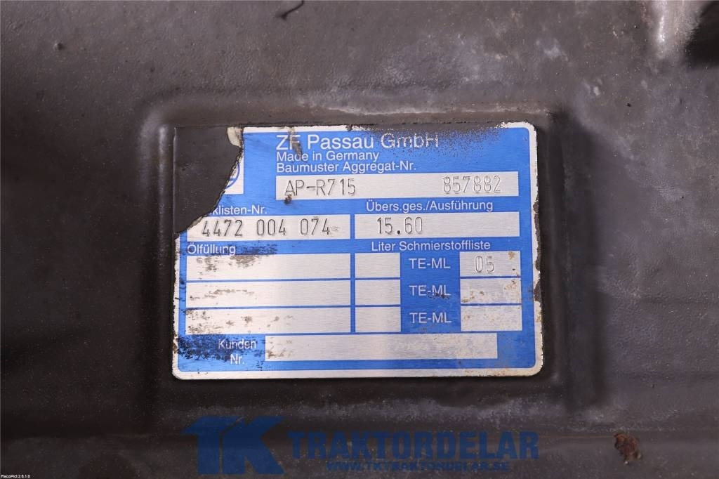 Volvo L 25 B Bakvagn - סרן וחלקים עבור מכונת בנייה: תמונה 3 Volvo L 25 B Bakvagn - סרן וחלקים עבור מכונת בנייה: תמונה 3