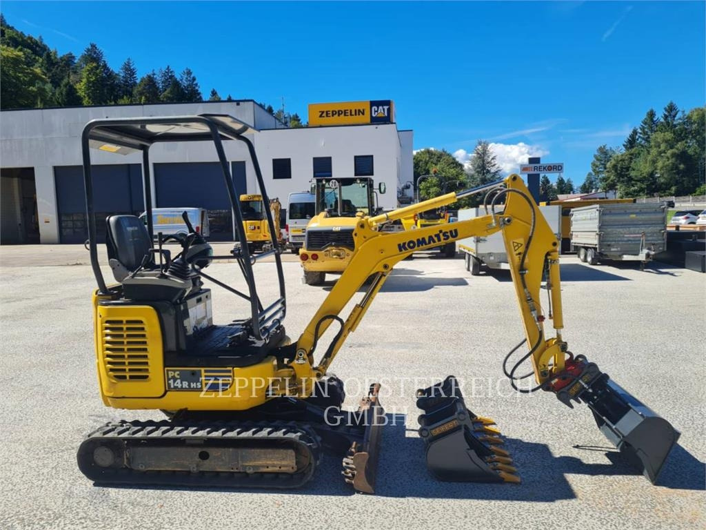 Komatsu PC14R HS - מחפר סורק: תמונה 2 Komatsu PC14R HS - מחפר סורק: תמונה 2