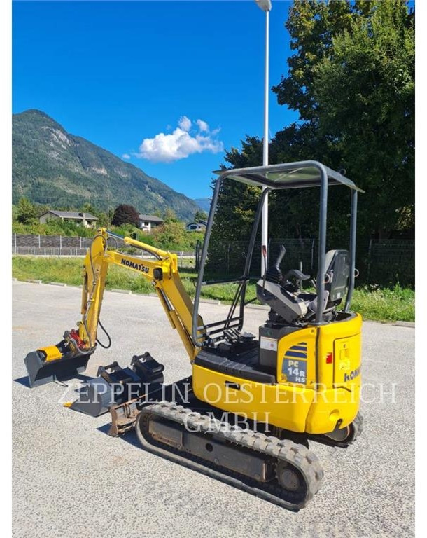 Komatsu PC14R HS - מחפר סורק: תמונה 3 Komatsu PC14R HS - מחפר סורק: תמונה 3