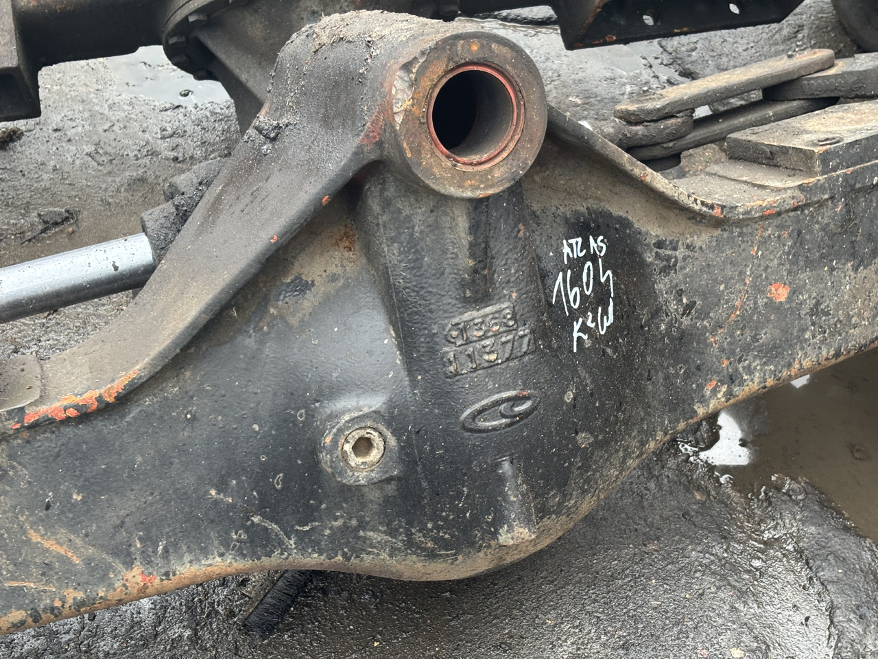 Atlas 1604 KZW Oś Przednia Most Przedni Zwolnica Zwrotnica Obudowa Pochwa Siłowniki CZĘŚCI - מפרק היגוי עבור מכונה חקלאית: תמונה 3 Atlas 1604 KZW Oś Przednia Most Przedni Zwolnica Zwrotnica Obudowa Pochwa Siłowniki CZĘŚCI - מפרק היגוי עבור מכונה חקלאית: תמונה 3