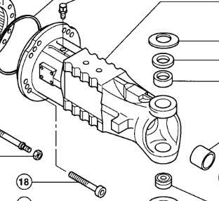 CLAAS Targo K70 Obudowa Przedniej Osi Pochwa 0003199890 00 0319 989 0 - סרן וחלקים עבור ציוד לטיפול בחומרים: תמונה 1 CLAAS Targo K70 Obudowa Przedniej Osi Pochwa 0003199890 00 0319 989 0 - סרן וחלקים עבור ציוד לטיפול בחומרים: תמונה 1