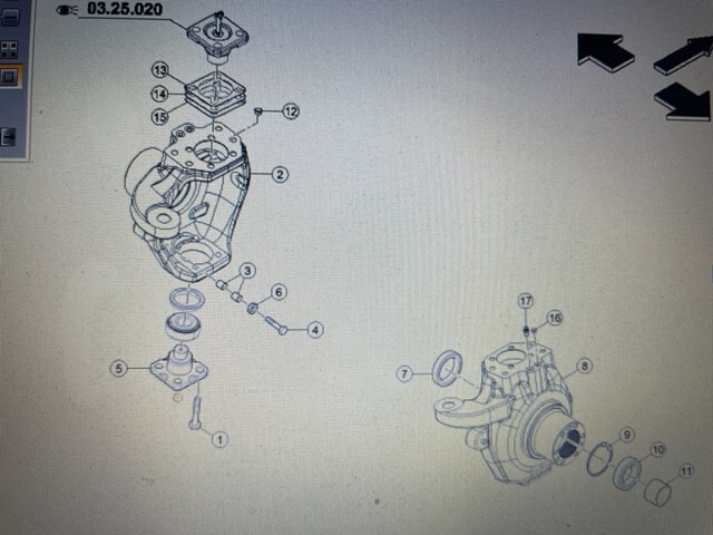 Carraro 25.55s części - סרן וחלקים עבור מכונה חקלאית: תמונה 4 Carraro 25.55s części - סרן וחלקים עבור מכונה חקלאית: תמונה 4