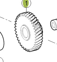 Claas Axion 870 Koło Zębate Przekładni Tryb 0011657720 00 1165 772 0 - תיבת הילוכים וחלקים עבור מכונה חקלאית: תמונה 1 Claas Axion 870 Koło Zębate Przekładni Tryb 0011657720 00 1165 772 0 - תיבת הילוכים וחלקים עבור מכונה חקלאית: תמונה 1