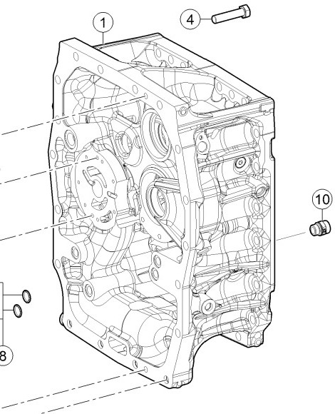 Claas Axion 870 Obudowa Pośrednia Skrzyni Biegów 00 1165 517 0 0011655170 - תיבת הילוכים וחלקים עבור מכונה חקלאית: תמונה 1 Claas Axion 870 Obudowa Pośrednia Skrzyni Biegów 00 1165 517 0 0011655170 - תיבת הילוכים וחלקים עבור מכונה חקלאית: תמונה 1