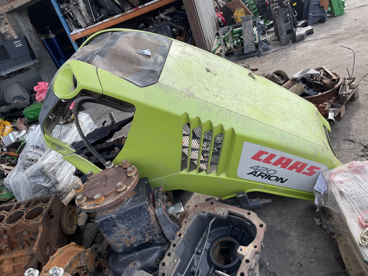 Claas Axion - maska - מכסה מנוע עבור טרקטור חקלאי: תמונה 3 Claas Axion - maska - מכסה מנוע עבור טרקטור חקלאי: תמונה 3