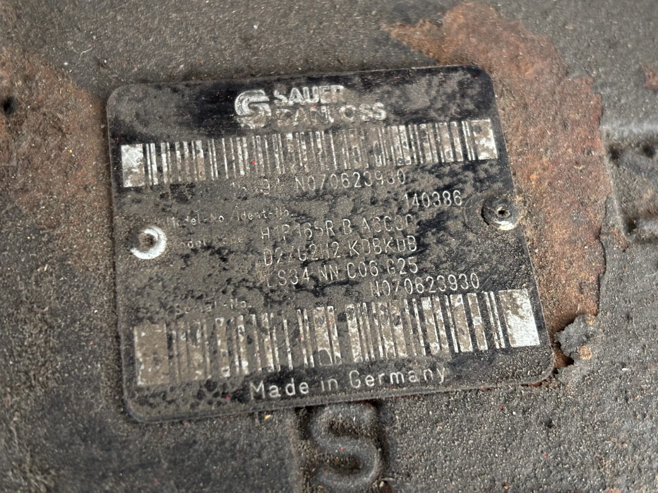 Claas Lexion 600 Pompa Hydrauliczna Hydrostat 0007719121 00 0771 912 1 - משאבה הידרולית עבור מכונה חקלאית: תמונה 2 Claas Lexion 600 Pompa Hydrauliczna Hydrostat 0007719121 00 0771 912 1 - משאבה הידרולית עבור מכונה חקלאית: תמונה 2