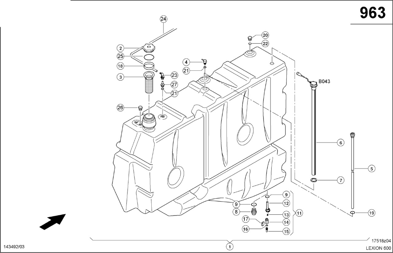 Claas Lexion 600 ZBIORNIK ZAPASU 0000165963 (Zbiornik paliwa) - מכל דלק עבור מקצרת קומבינה: תמונה 1 Claas Lexion 600 ZBIORNIK ZAPASU 0000165963 (Zbiornik paliwa) - מכל דלק עבור מקצרת קומבינה: תמונה 1