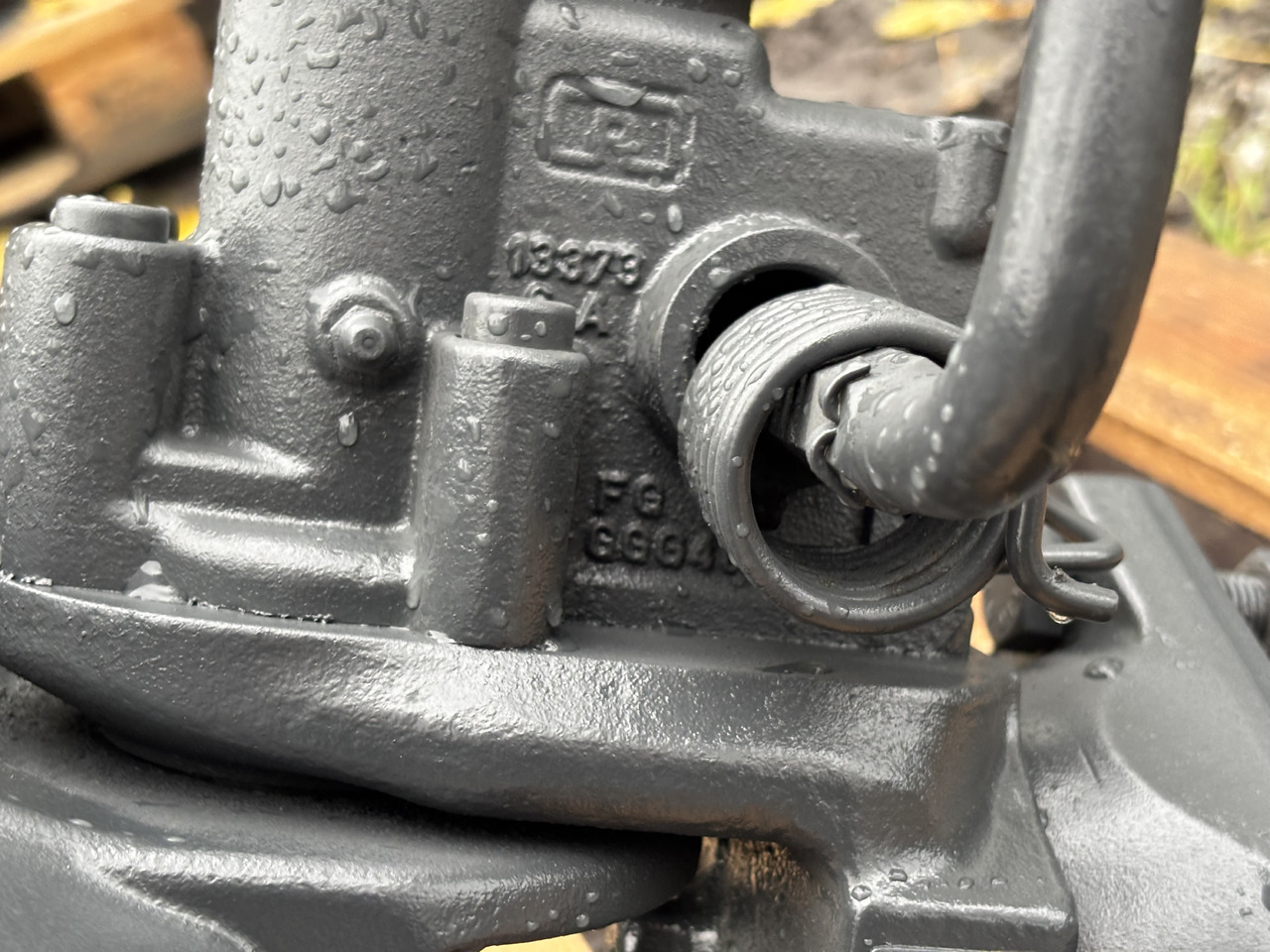 Claas Lexion 750 Zaczep Tylni wózka Przyczepy 0005173880   00 0517 388 0 - חלקי חילוף עבור מכונה חקלאית: תמונה 4 Claas Lexion 750 Zaczep Tylni wózka Przyczepy 0005173880   00 0517 388 0 - חלקי חילוף עבור מכונה חקלאית: תמונה 4