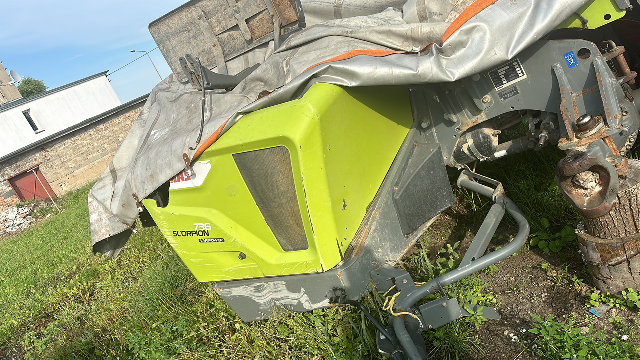 Claas Scorpion 732 części zwolnica zwrotnica Piasta koła most silnik skrzynia kabina inne - מפרק היגוי עבור מכונה חקלאית: תמונה 1 Claas Scorpion 732 części zwolnica zwrotnica Piasta koła most silnik skrzynia kabina inne - מפרק היגוי עבור מכונה חקלאית: תמונה 1