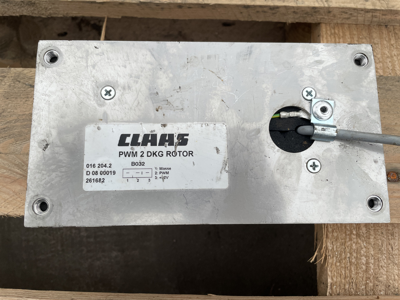 Claas Tucano - czujnik oddzielania resztek ziarna PWM2 PWM 2 DKG Rotor 0162042 - חיישן עבור מכונה חקלאית: תמונה 1 Claas Tucano - czujnik oddzielania resztek ziarna PWM2 PWM 2 DKG Rotor 0162042 - חיישן עבור מכונה חקלאית: תמונה 1
