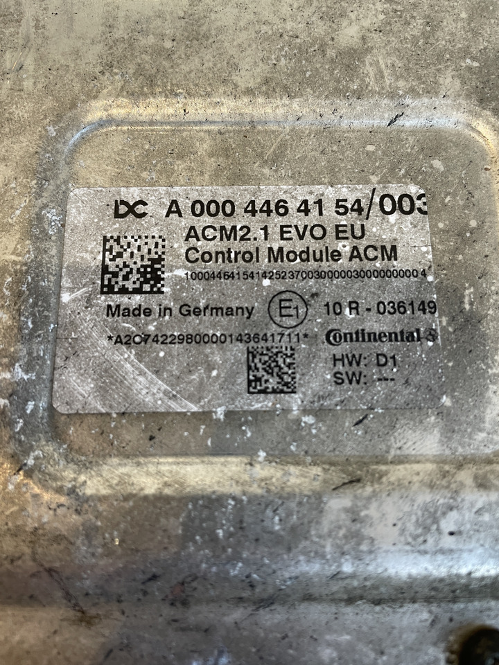 Claas Xerion - moduł komputer sterownik ACM adblue 0018106830 - ECU עבור מכונה חקלאית: תמונה 2 Claas Xerion - moduł komputer sterownik ACM adblue 0018106830 - ECU עבור מכונה חקלאית: תמונה 2