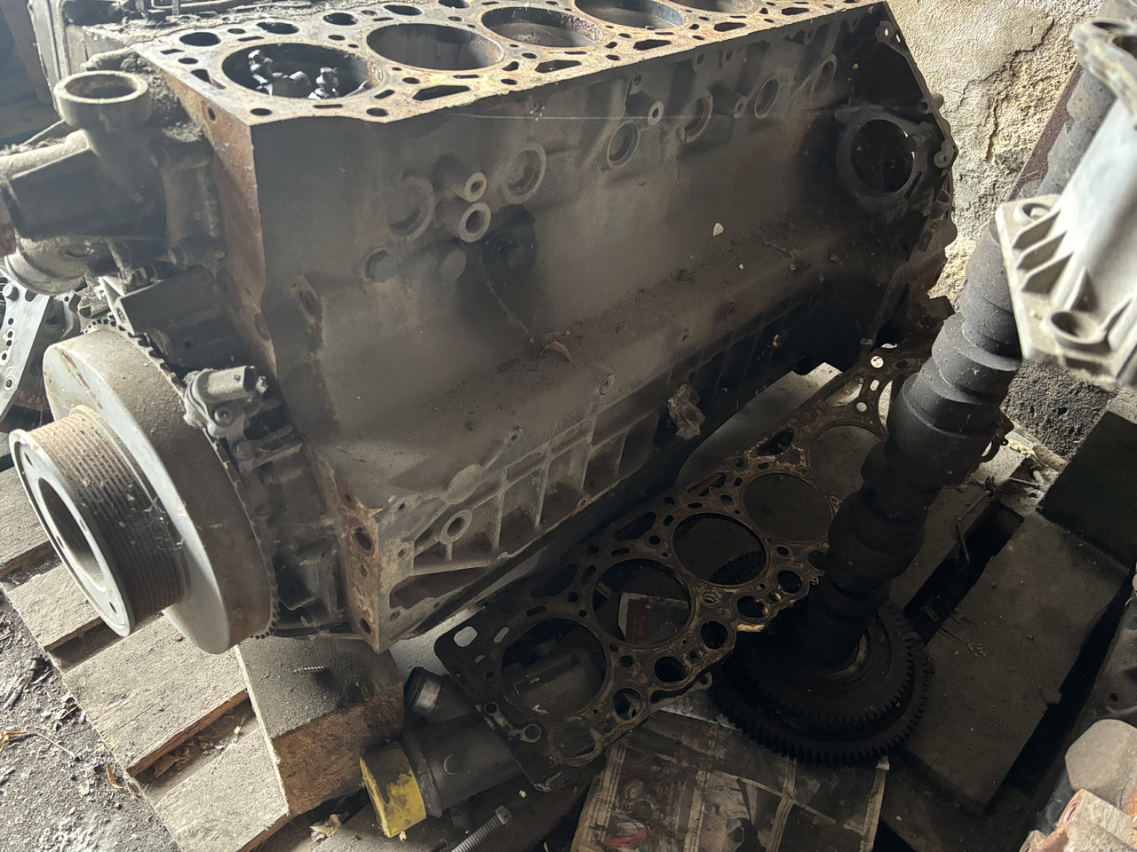 Deutz TCD 6.1 L6 Silnik Chłodnica Radiator Koło Pasowe Koło Zamachowe Głowica CZĘŚCI - גלגל תנופה עבור מכונה חקלאית: תמונה 5 Deutz TCD 6.1 L6 Silnik Chłodnica Radiator Koło Pasowe Koło Zamachowe Głowica CZĘŚCI - גלגל תנופה עבור מכונה חקלאית: תמונה 5