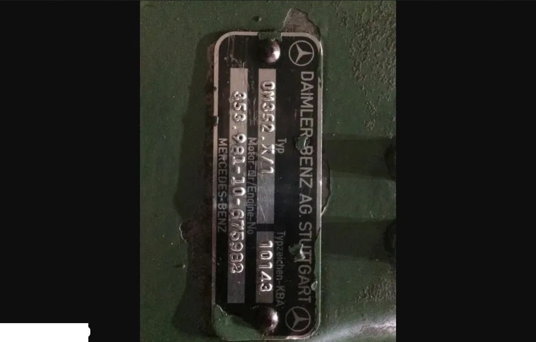 Dominator 86 - Silnik Mercedes OM 352 - מנוע עבור מקצרת קומבינה: תמונה 1 Dominator 86 - Silnik Mercedes OM 352 - מנוע עבור מקצרת קומבינה: תמונה 1