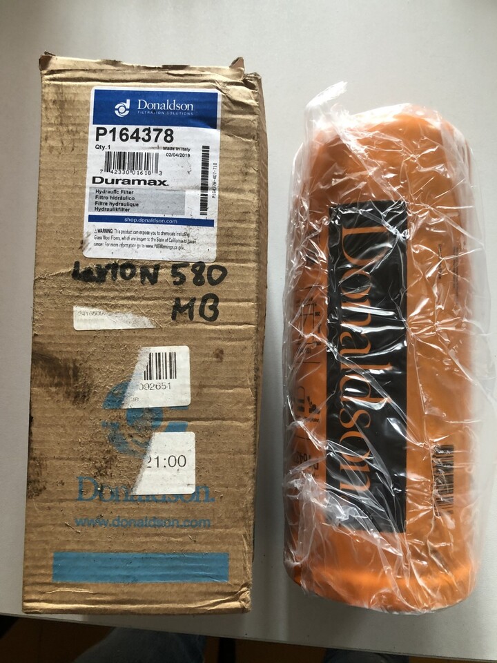Donaldson Filtr Hydrauliczny P164378 - מסנן הידרולי עבור מכונה חקלאית: תמונה 2 Donaldson Filtr Hydrauliczny P164378 - מסנן הידרולי עבור מכונה חקלאית: תמונה 2