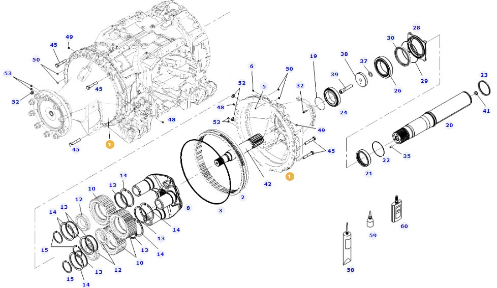 Fendt 828 S4 Vario - oś tylna - jarzmo przekładni planetarnej 835150150024 - סרן אחורי עבור מכונה חקלאית: תמונה 1 Fendt 828 S4 Vario - oś tylna - jarzmo przekładni planetarnej 835150150024 - סרן אחורי עבור מכונה חקלאית: תמונה 1