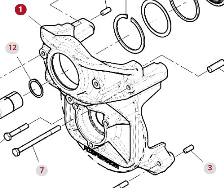Fendt 930 933 936 939 942 Vario Gen 6 Obudowa WOM Jarzmo CZĘŚCI H218PF050036A - תמסורת עבור טרקטור חקלאי: תמונה 1 Fendt 930 933 936 939 942 Vario Gen 6 Obudowa WOM Jarzmo CZĘŚCI H218PF050036A - תמסורת עבור טרקטור חקלאי: תמונה 1