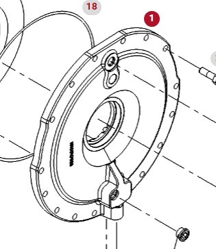 Fendt Vario 1038 1042 1046 1050 GEN 3 Pokrywa Hamulcy F530300200200 - חלקי בלמים עבור מכונה חקלאית: תמונה 1 Fendt Vario 1038 1042 1046 1050 GEN 3 Pokrywa Hamulcy F530300200200 - חלקי בלמים עבור מכונה חקלאית: תמונה 1