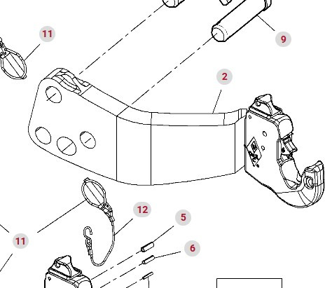 Fendt Vario 1038 1042 1046 1050 GEN 3 Ramię Sterujące Przedniego TUZ PRAWE LEWE - מסגרת/ שלדה עבור מכונה חקלאית: תמונה 1 Fendt Vario 1038 1042 1046 1050 GEN 3 Ramię Sterujące Przedniego TUZ PRAWE LEWE - מסגרת/ שלדה עבור מכונה חקלאית: תמונה 1