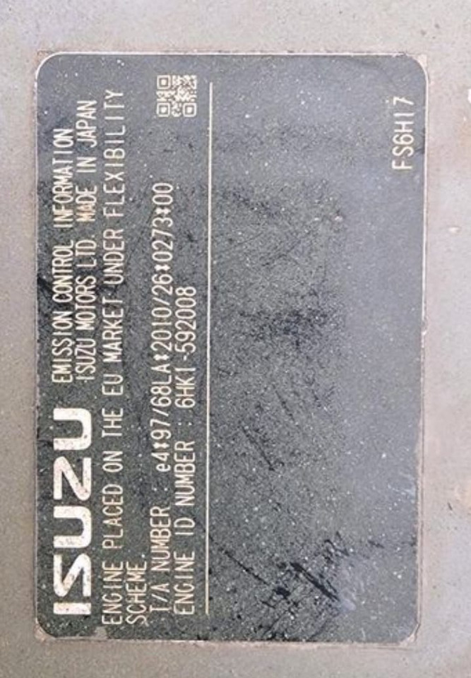 Isuzu 6HK1 - silnik kompletny - מנוע עבור משאית: תמונה 4 Isuzu 6HK1 - silnik kompletny - מנוע עבור משאית: תמונה 4