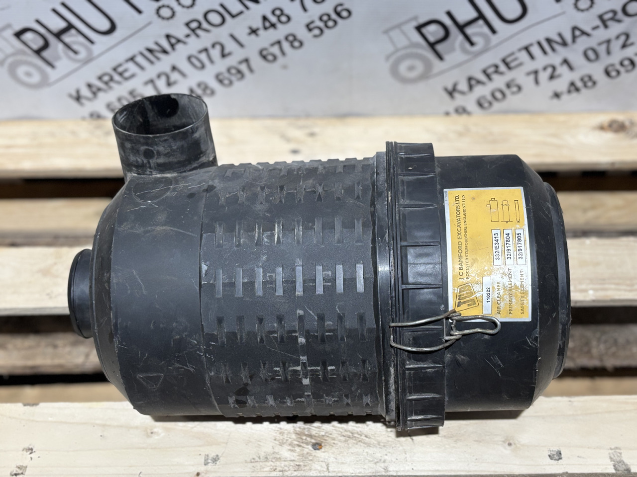 JCB 332/E3413 Filtr Powietrza Obudowa Filtra Powietrza - מסנן אוויר עבור מכונת בנייה: תמונה 3 JCB 332/E3413 Filtr Powietrza Obudowa Filtra Powietrza - מסנן אוויר עבור מכונת בנייה: תמונה 3