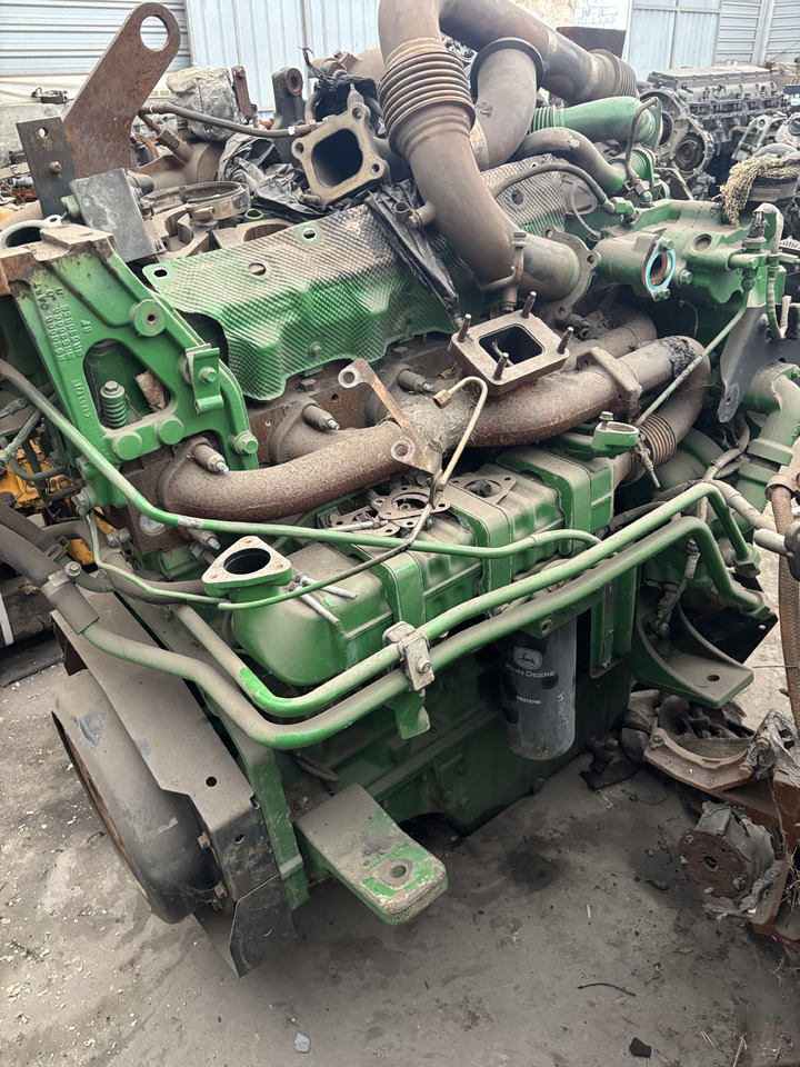 John Deere 6135RW405 Silnik Słupek Blok Kolektor Miska Olejowa Wał Koło Zamachowe Obudowa CZĘŚCI - גלגל תנופה עבור מכונה חקלאית: תמונה 1 John Deere 6135RW405 Silnik Słupek Blok Kolektor Miska Olejowa Wał Koło Zamachowe Obudowa CZĘŚCI - גלגל תנופה עבור מכונה חקלאית: תמונה 1