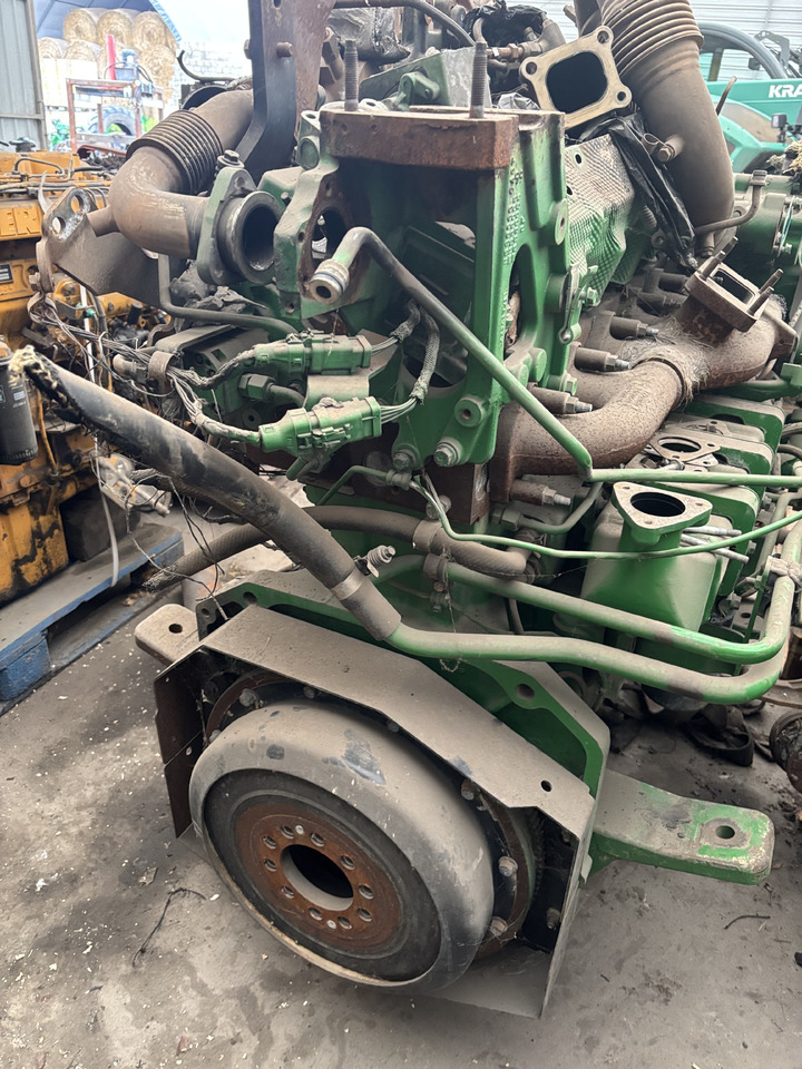 John Deere 6135RW405 Silnik Słupek Blok Kolektor Miska Olejowa Wał Koło Zamachowe Obudowa CZĘŚCI - גלגל תנופה עבור מכונה חקלאית: תמונה 5 John Deere 6135RW405 Silnik Słupek Blok Kolektor Miska Olejowa Wał Koło Zamachowe Obudowa CZĘŚCI - גלגל תנופה עבור מכונה חקלאית: תמונה 5