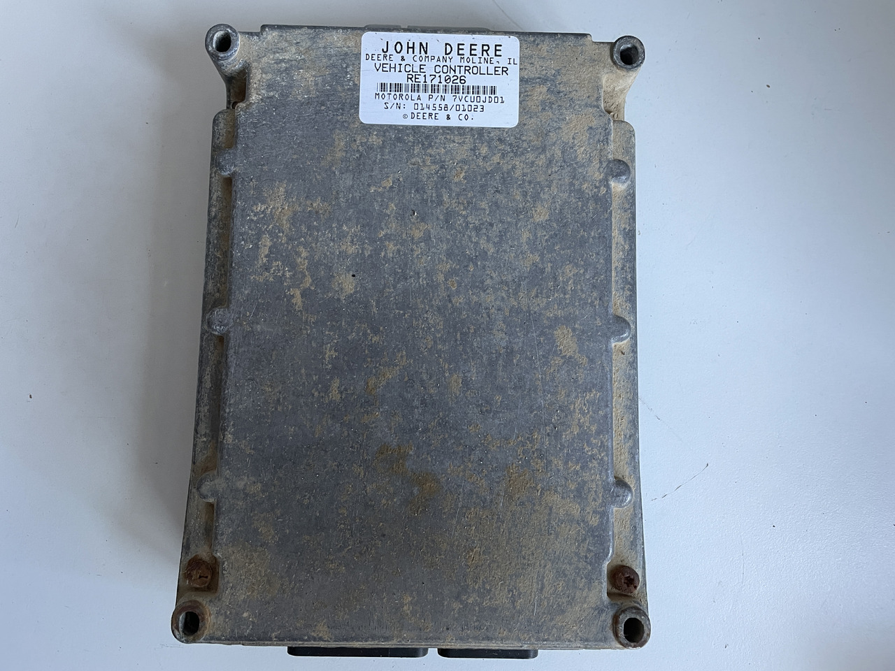 John Deere 6420 - moduł sterownik pojazdu RE171026 - מערכת חשמל עבור מכונה חקלאית: תמונה 1 John Deere 6420 - moduł sterownik pojazdu RE171026 - מערכת חשמל עבור מכונה חקלאית: תמונה 1