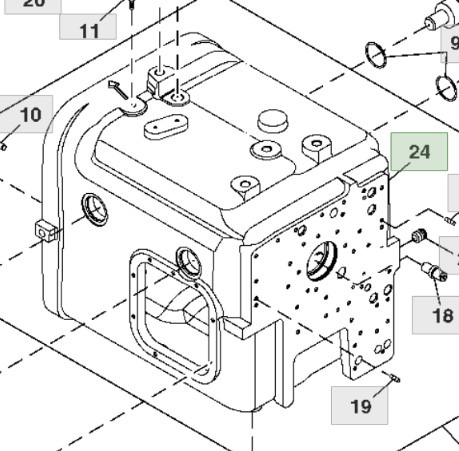 John Deere 7830 Hydrostat CZĘŚCI RE228642 R250462 R247977 R250464 R227142 - שסתום הידרולי עבור מכונה חקלאית: תמונה 1 John Deere 7830 Hydrostat CZĘŚCI RE228642 R250462 R247977 R250464 R227142 - שסתום הידרולי עבור מכונה חקלאית: תמונה 1