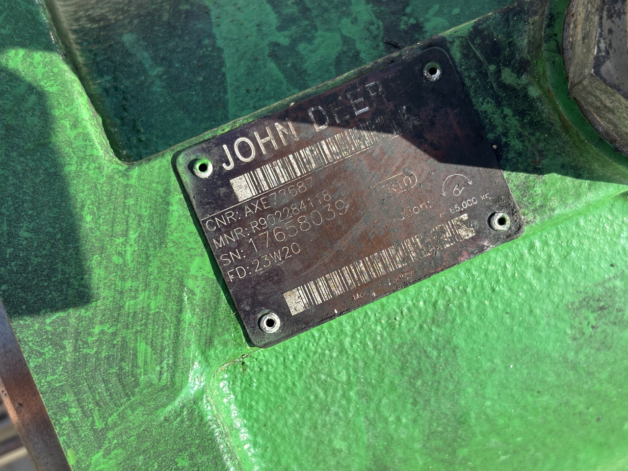 John Deere 8200 8400 8600 9500 9800 Hydromotor AXE78687 - מנוע הידרולי עבור מכונה חקלאית: תמונה 3 John Deere 8200 8400 8600 9500 9800 Hydromotor AXE78687 - מנוע הידרולי עבור מכונה חקלאית: תמונה 3