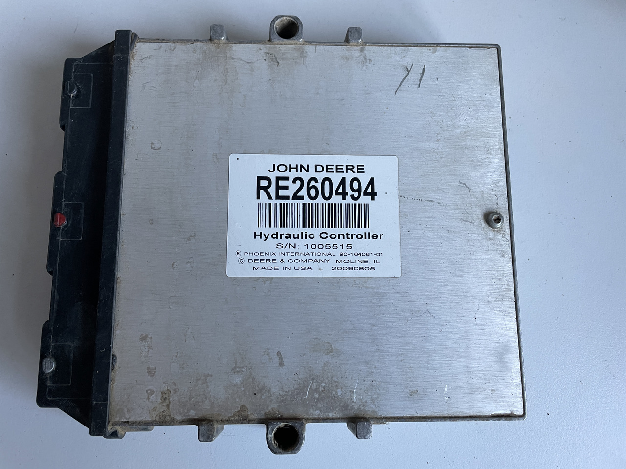 John Deere 8270R - moduł sterownik hydrauliki RE260494 - מערכת חשמל עבור מכונה חקלאית: תמונה 1 John Deere 8270R - moduł sterownik hydrauliki RE260494 - מערכת חשמל עבור מכונה חקלאית: תמונה 1