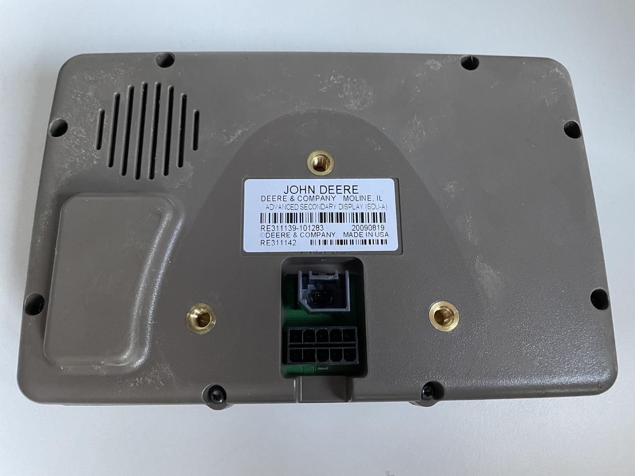 John Deere Command Arm Display - monitor terminal RE311139 - מערכת חשמל עבור מכונה חקלאית: תמונה 1 John Deere Command Arm Display - monitor terminal RE311139 - מערכת חשמל עבור מכונה חקלאית: תמונה 1