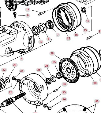 Massey Ferguson 8160 Układ Planetarny Zwolnica Wał CZĘŚCI - הנעה סופית עבור מכונה חקלאית: תמונה 2 Massey Ferguson 8160 Układ Planetarny Zwolnica Wał CZĘŚCI - הנעה סופית עבור מכונה חקלאית: תמונה 2