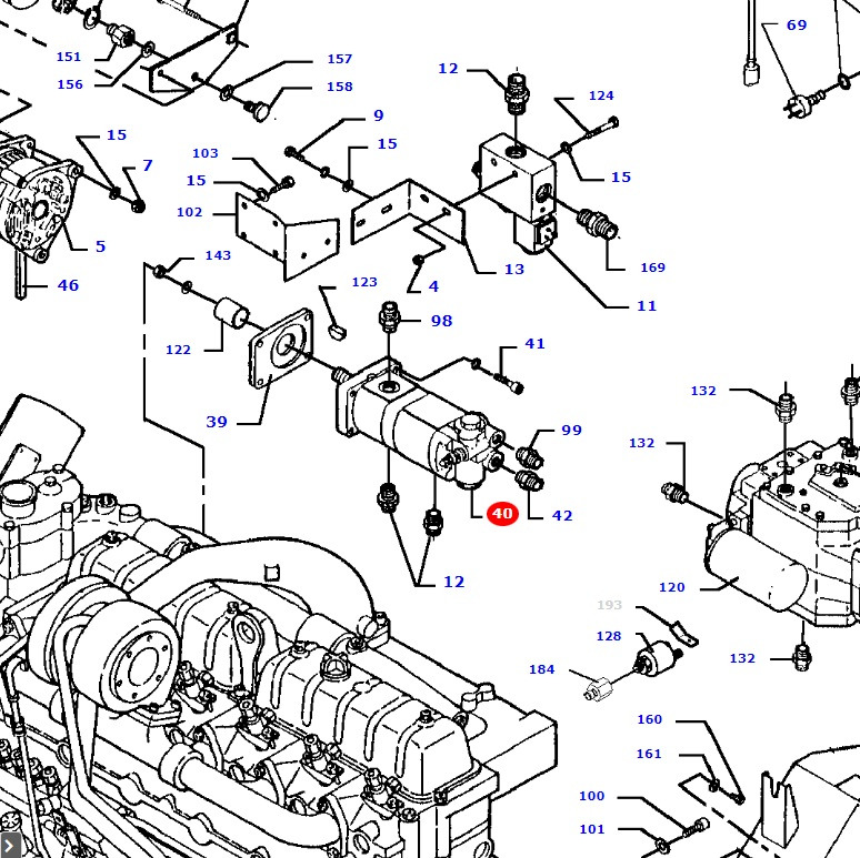 Massey Fergusson MF 30 - bypass zawór hydrauliczny D45110053 - שסתום הידרולי עבור מכונה חקלאית: תמונה 1 Massey Fergusson MF 30 - bypass zawór hydrauliczny D45110053 - שסתום הידרולי עבור מכונה חקלאית: תמונה 1