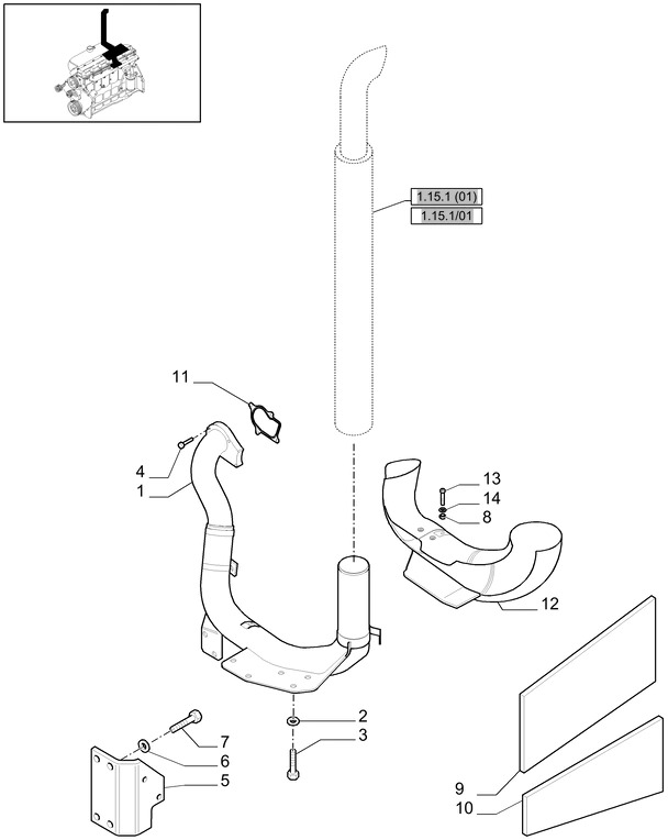 New Holland T6010 Osłona 87305791 - מנוע וחלקים עבור טרקטור חקלאי: תמונה 1 New Holland T6010 Osłona 87305791 - מנוע וחלקים עבור טרקטור חקלאי: תמונה 1