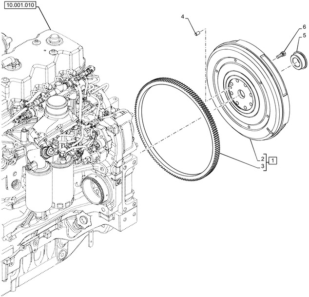 New Holland T6070 Kolo zamach, silnik 84156489 - גלגל תנופה עבור טרקטור חקלאי: תמונה 1 New Holland T6070 Kolo zamach, silnik 84156489 - גלגל תנופה עבור טרקטור חקלאי: תמונה 1