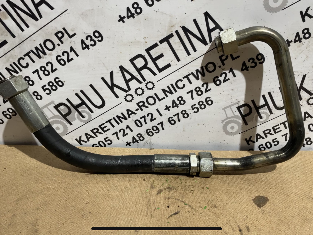 Valtra S354 Massey 8480 - przewód hydrauliczny - חלקי הידרוליקה עבור מכונה חקלאית: תמונה 1 Valtra S354 Massey 8480 - przewód hydrauliczny - חלקי הידרוליקה עבור מכונה חקלאית: תמונה 1